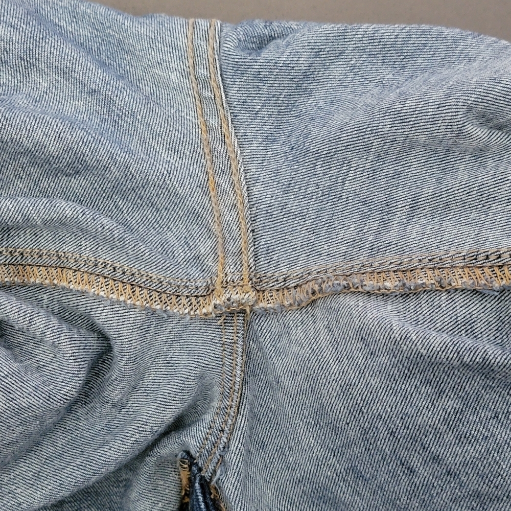 Frame Wriley 139021 Stretchy Le Skinny De Jeanne Distressed Jeans 25 - Picture 8 of 12